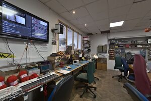 Leeds Hackspace electronics bench